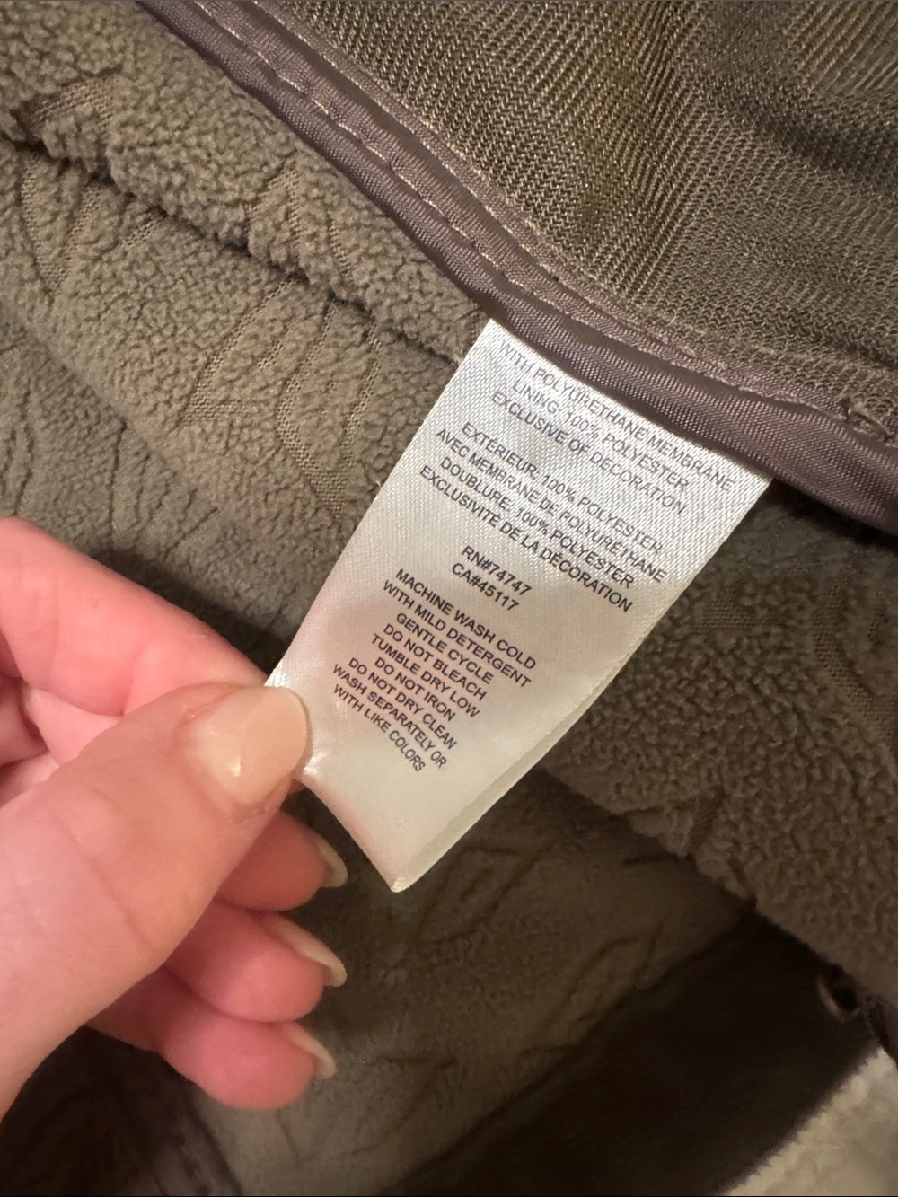RedHead Realtree-Style Utility Jacket in Brown and Olive - warm/fleece - Picture 7 of 10